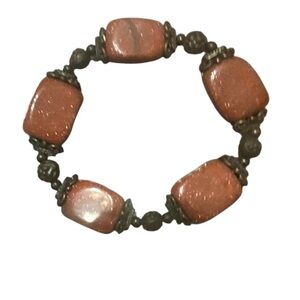 Glitter Stretch Beaded Bracelet